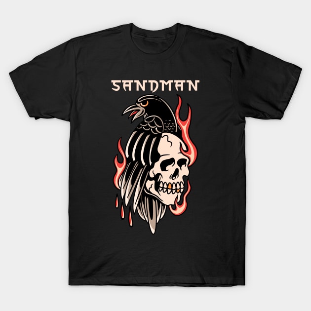 Sandman T-Shirt by Myartstor 